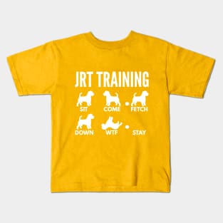 Jack Russell Terrier Training JRT Dog Tricks Kids T-Shirt